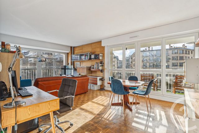 Appartement F3 à vendre - 3 pièces - 88.03 m2 - PARIS - 75019 - ILE-DE-FRANCE - Century 21 Chaumont-Laumière